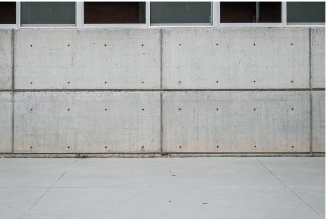 Concrete wall and floor in Portland